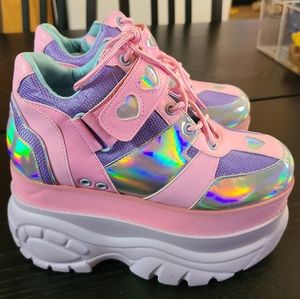 Brand new sugar thrillz pastel shoes from dolls kill